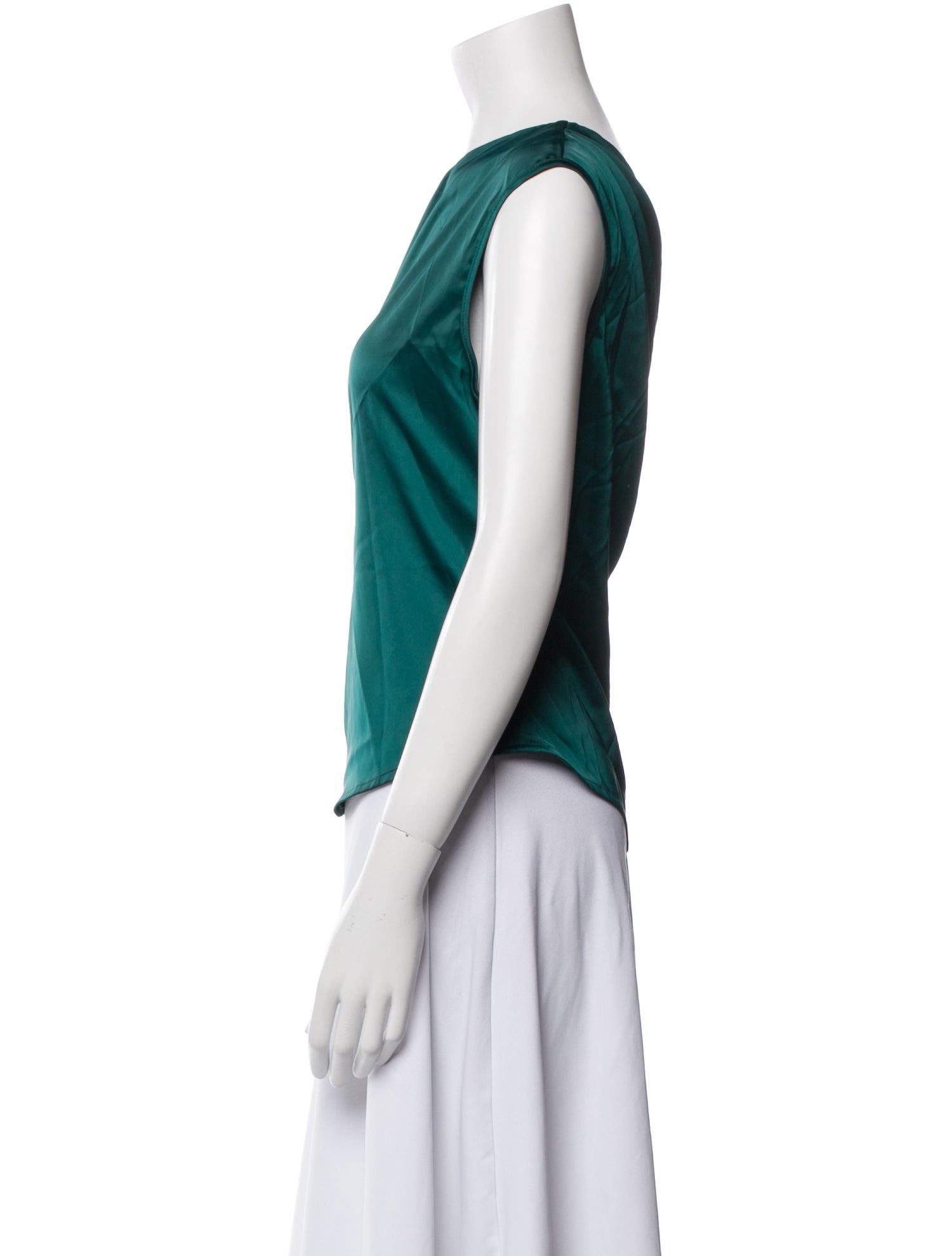 The Sei Silk Asymmetrical Top