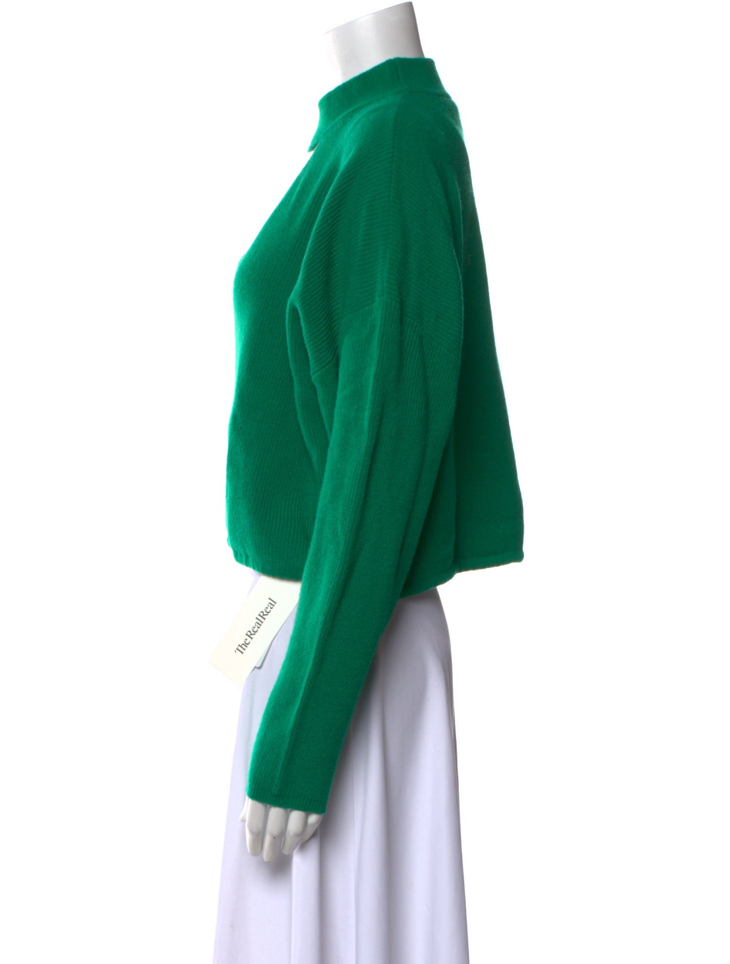 The Sei Merino Wool Mock Neck Sweater