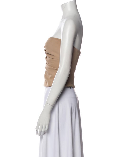 The Sei Strapless Crop Top