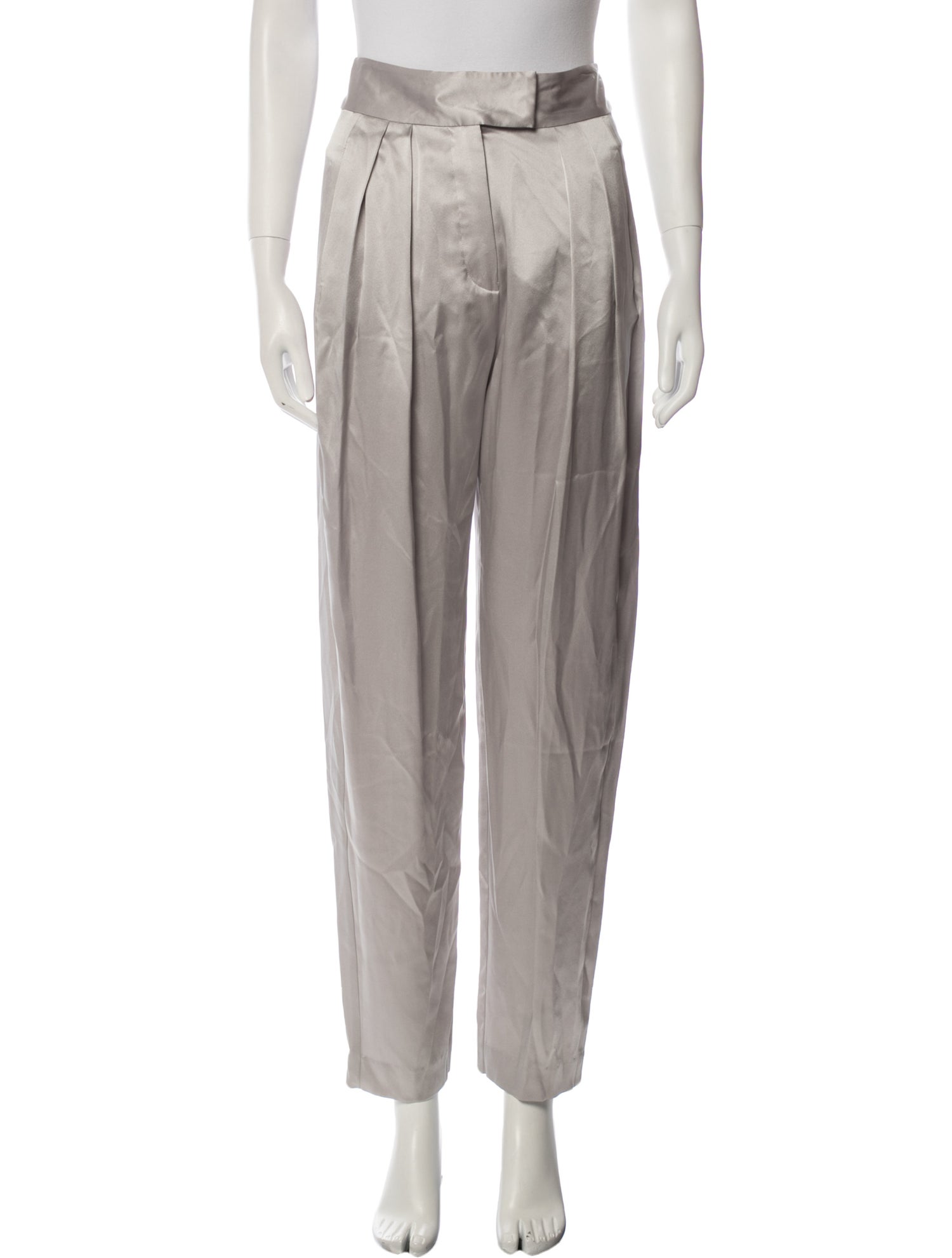 The Sei Silk Straight Leg Pants
