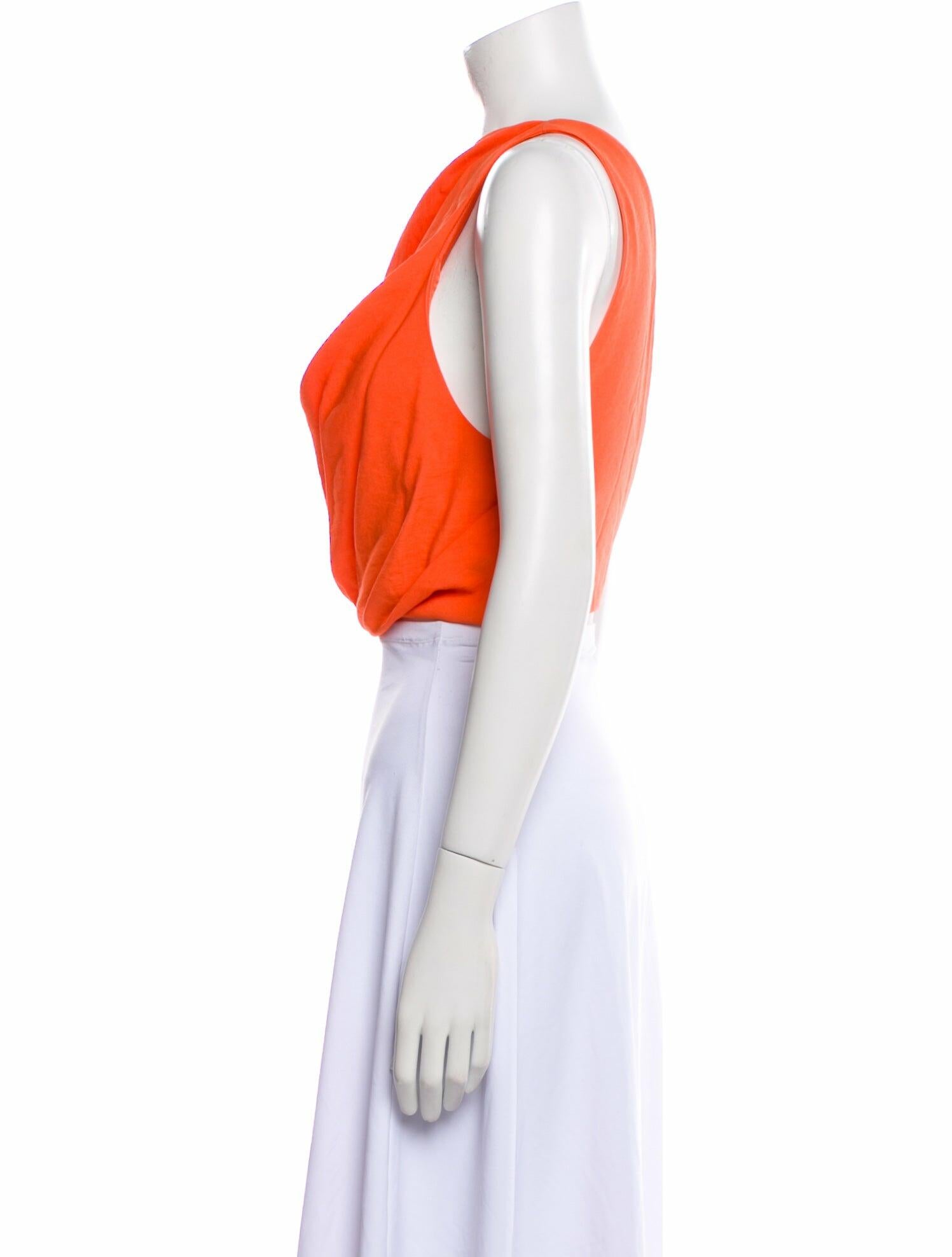 The Sei One-Shoulder Sleeveless Crop Top w/ Tags