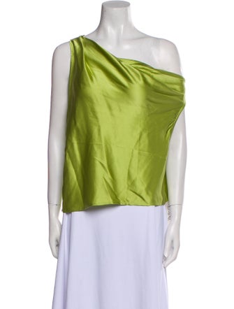 The Sei Silk Asymmetrical Top