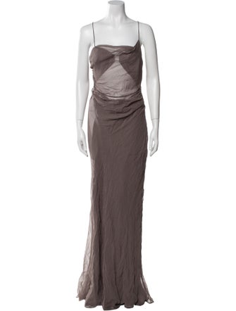 The Sei Silk Long Dress