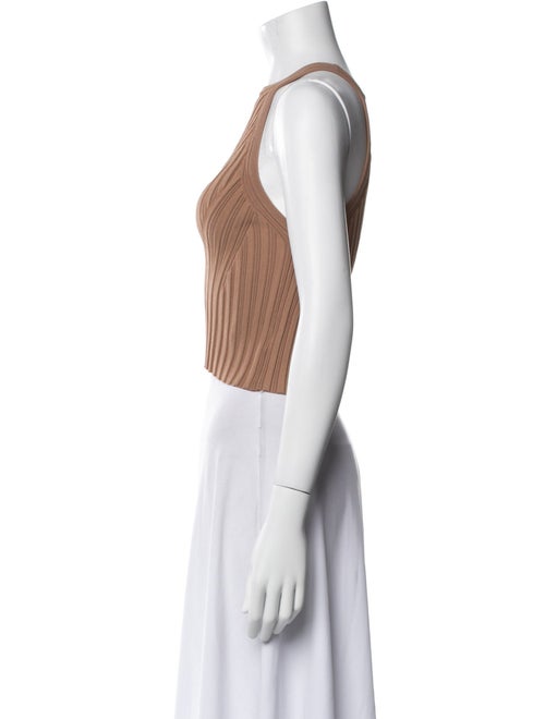 The Sei Square Neckline Sleeveless Crop Top