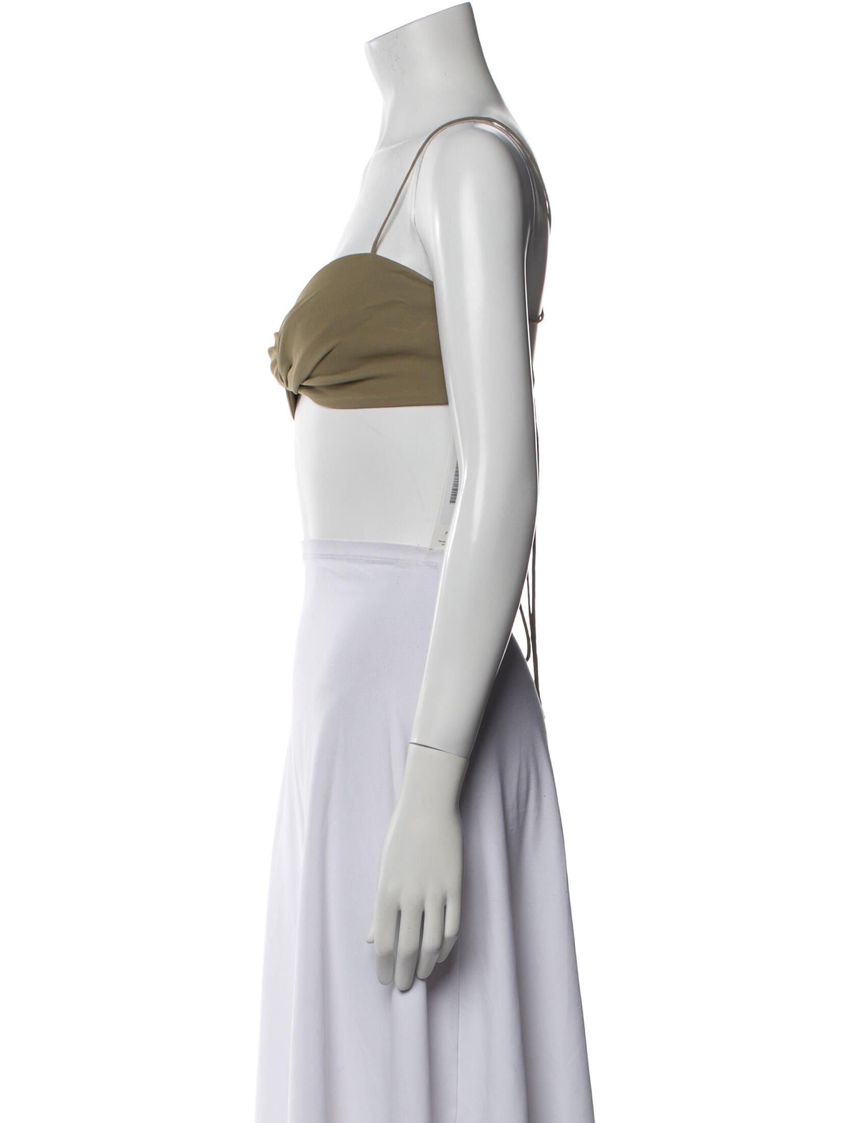 The Sei Square Neckline Sleeveless Crop Top