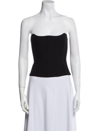 The Sei Strapless Crop Top