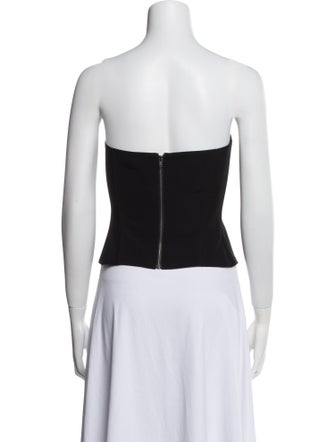 The Sei Strapless Crop Top