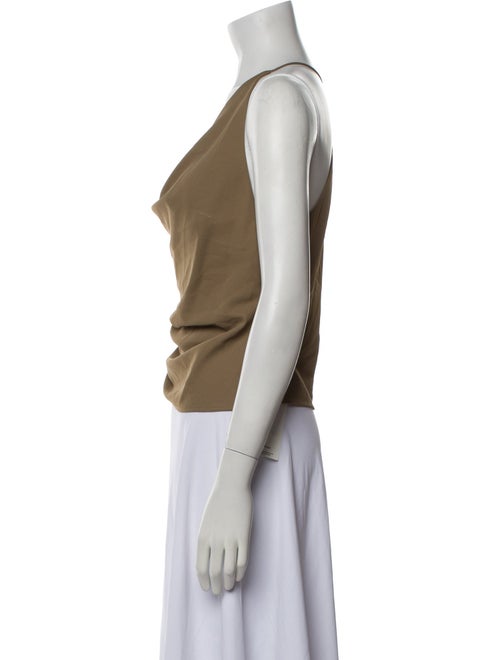 The Sei One-Shoulder Sleeveless Crop Top