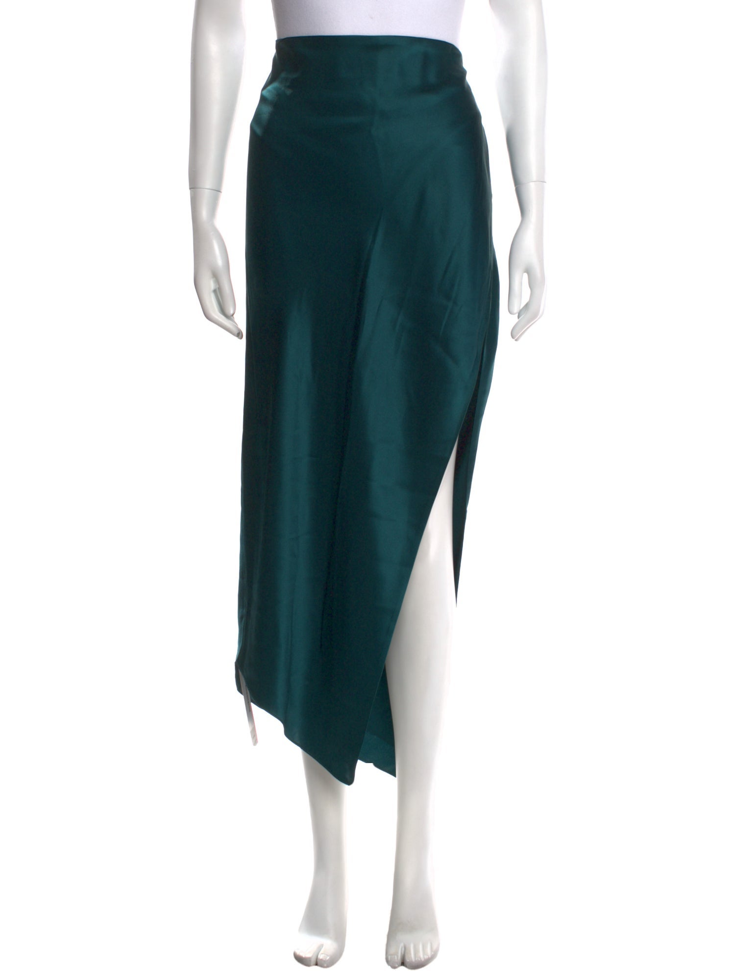 The Sei Silk Midi Length Skirt