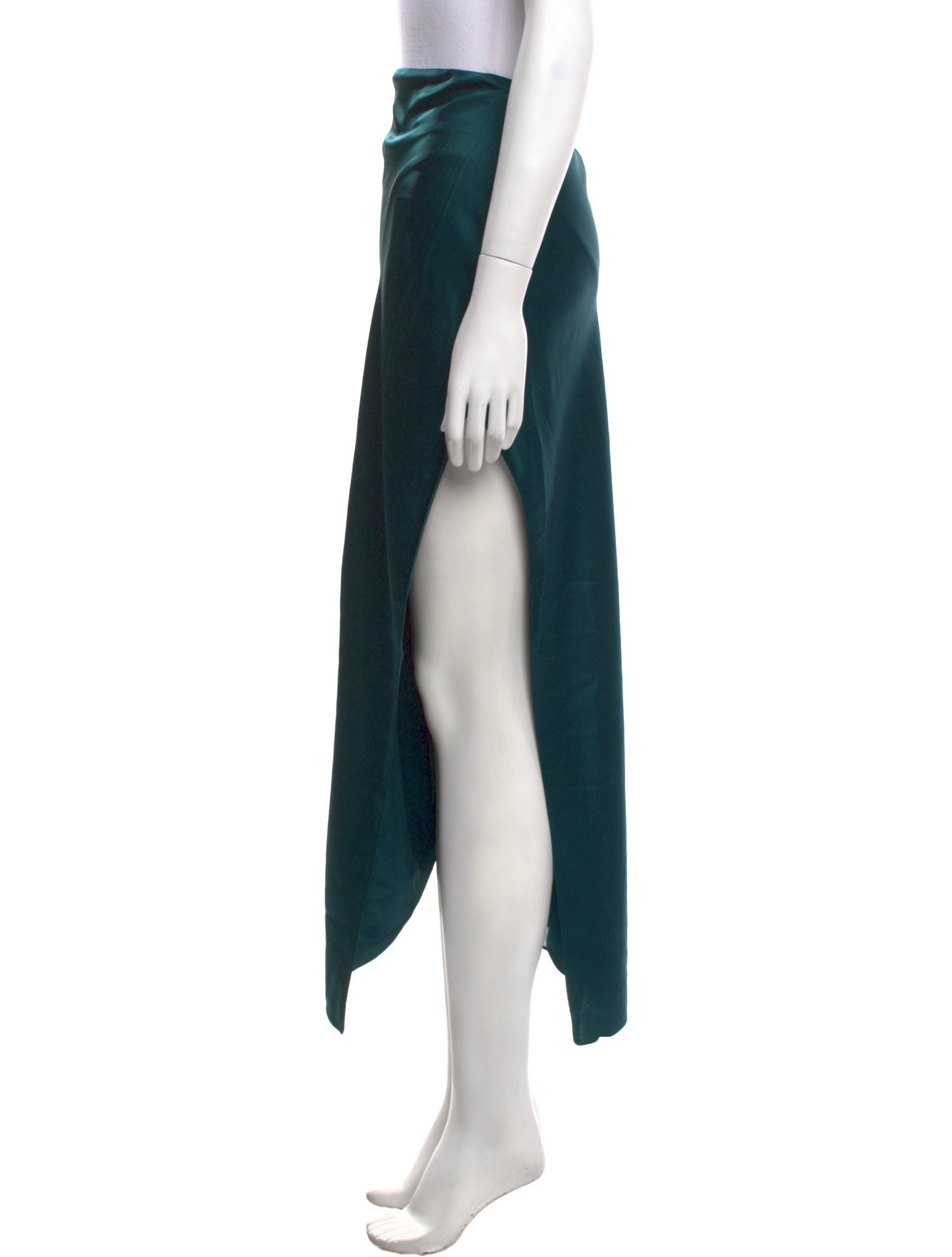 The Sei Silk Midi Length Skirt