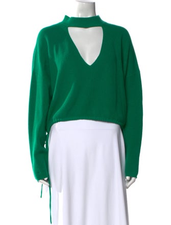 The Sei Merino Wool Mock Neck Sweater