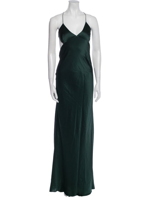 The Sei V-Neck Long Dress