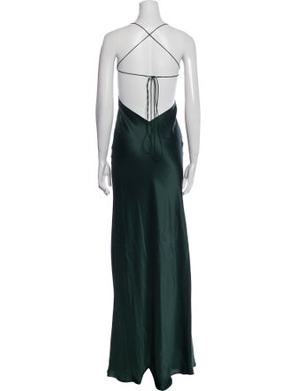 The Sei V-Neck Long Dress