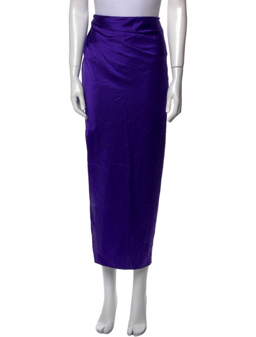 The Sei Silk Midi Length Skirt