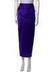 The Sei Silk Midi Length Skirt