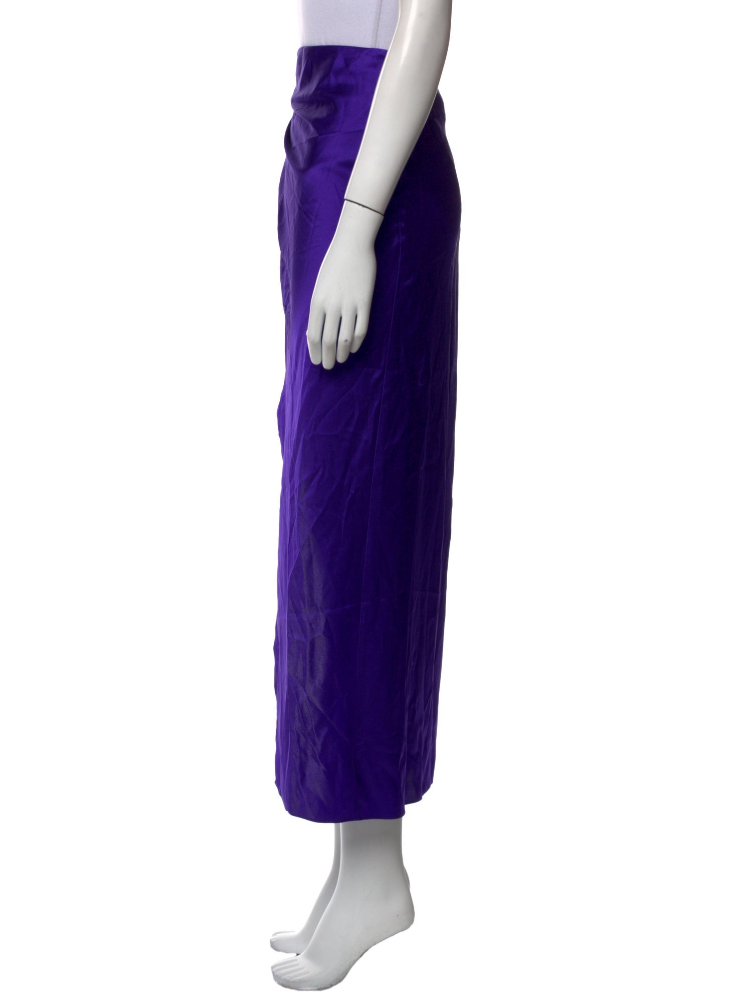 The Sei Silk Midi Length Skirt