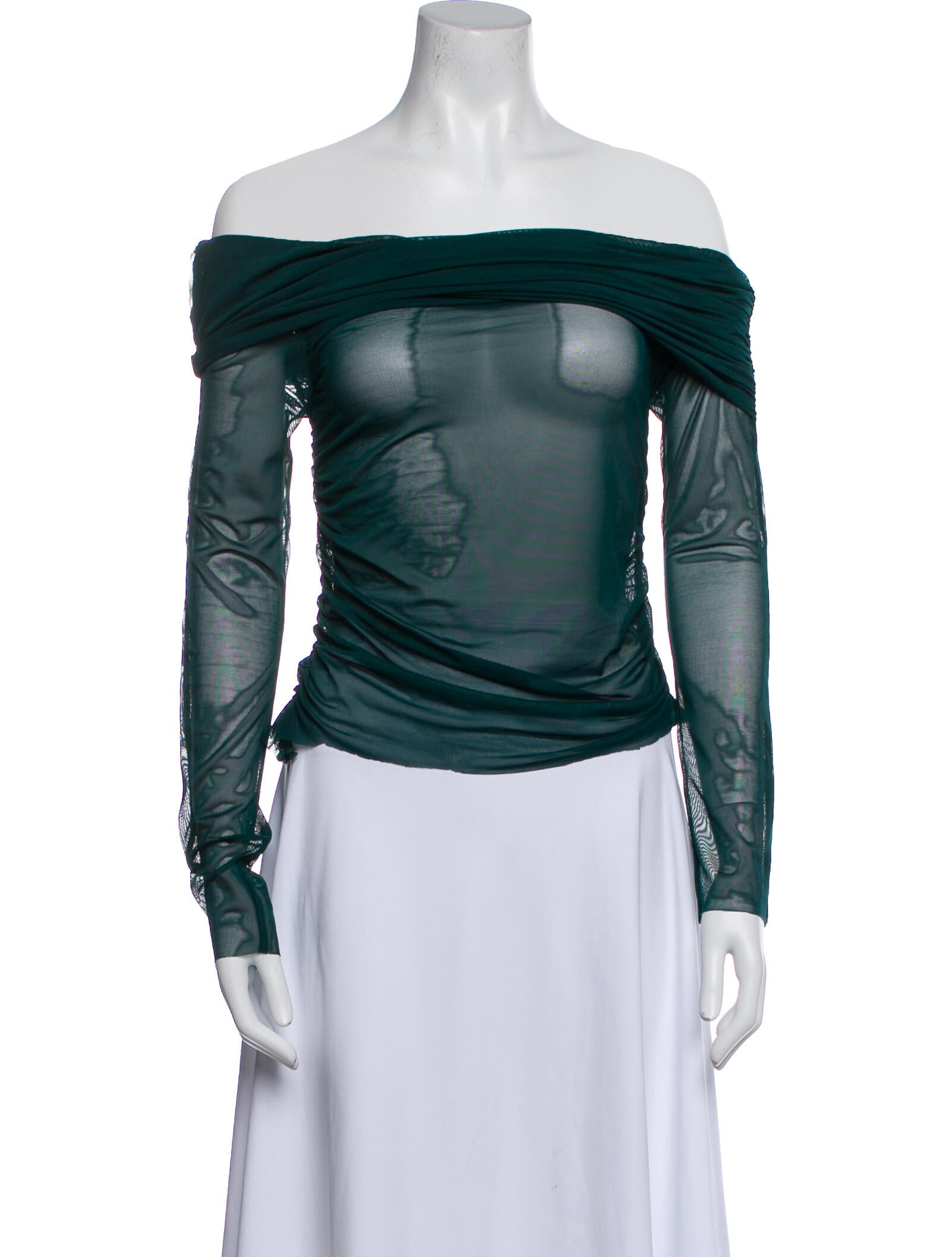 The Sei Off-The-Shoulder Long Sleeve Top