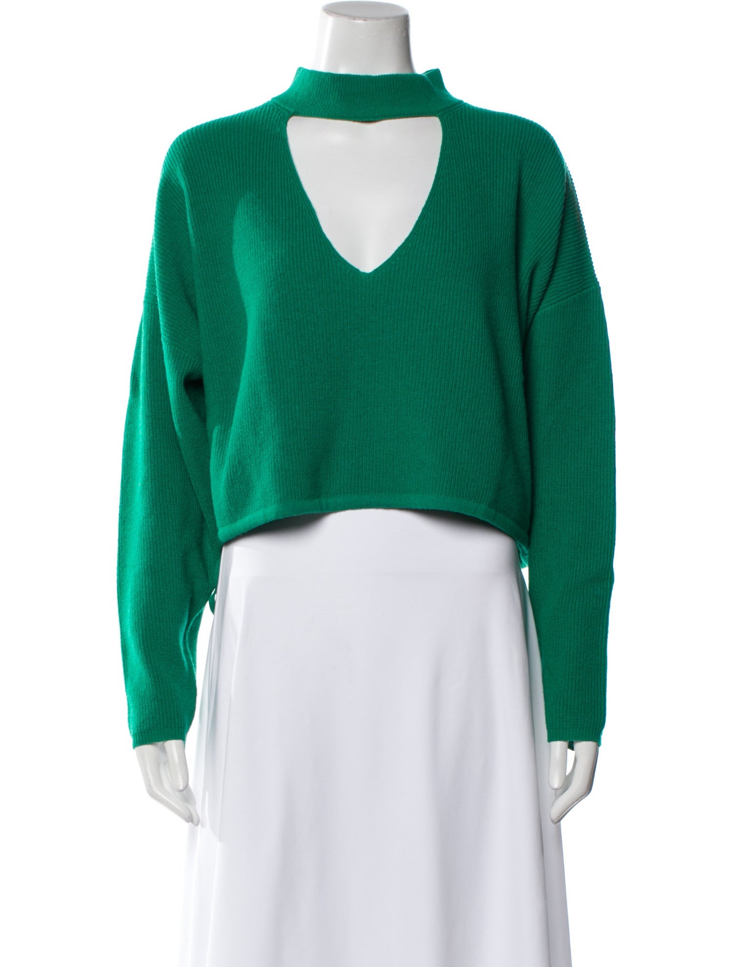 The Sei Merino Wool Mock Neck Sweater