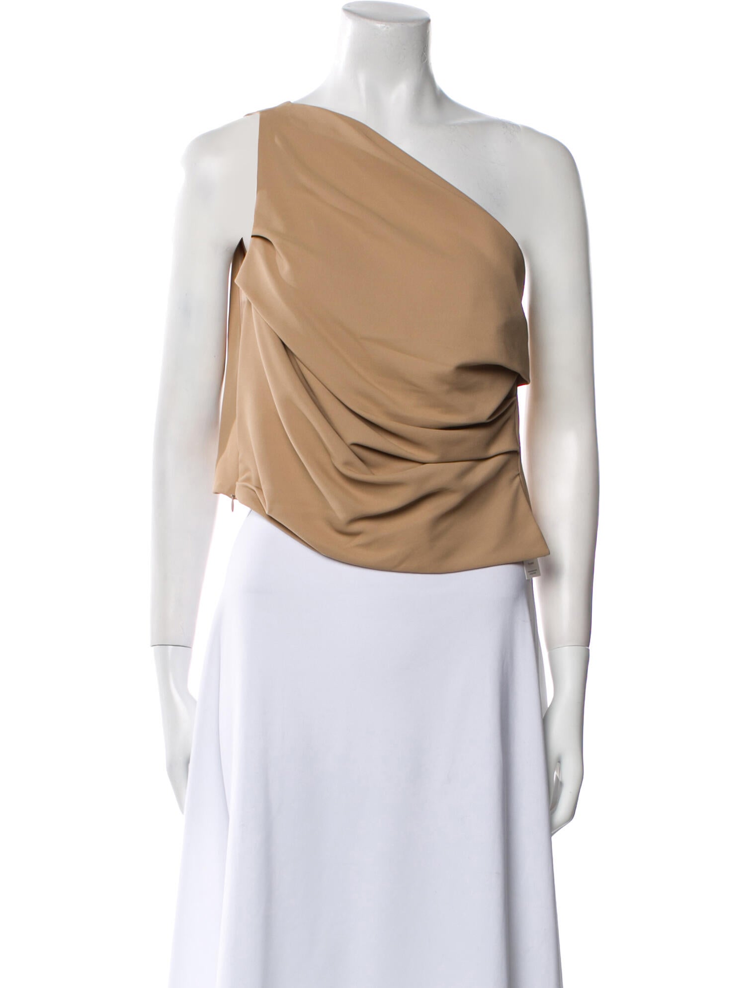 The Sei One-Shoulder Sleeveless Crop Top