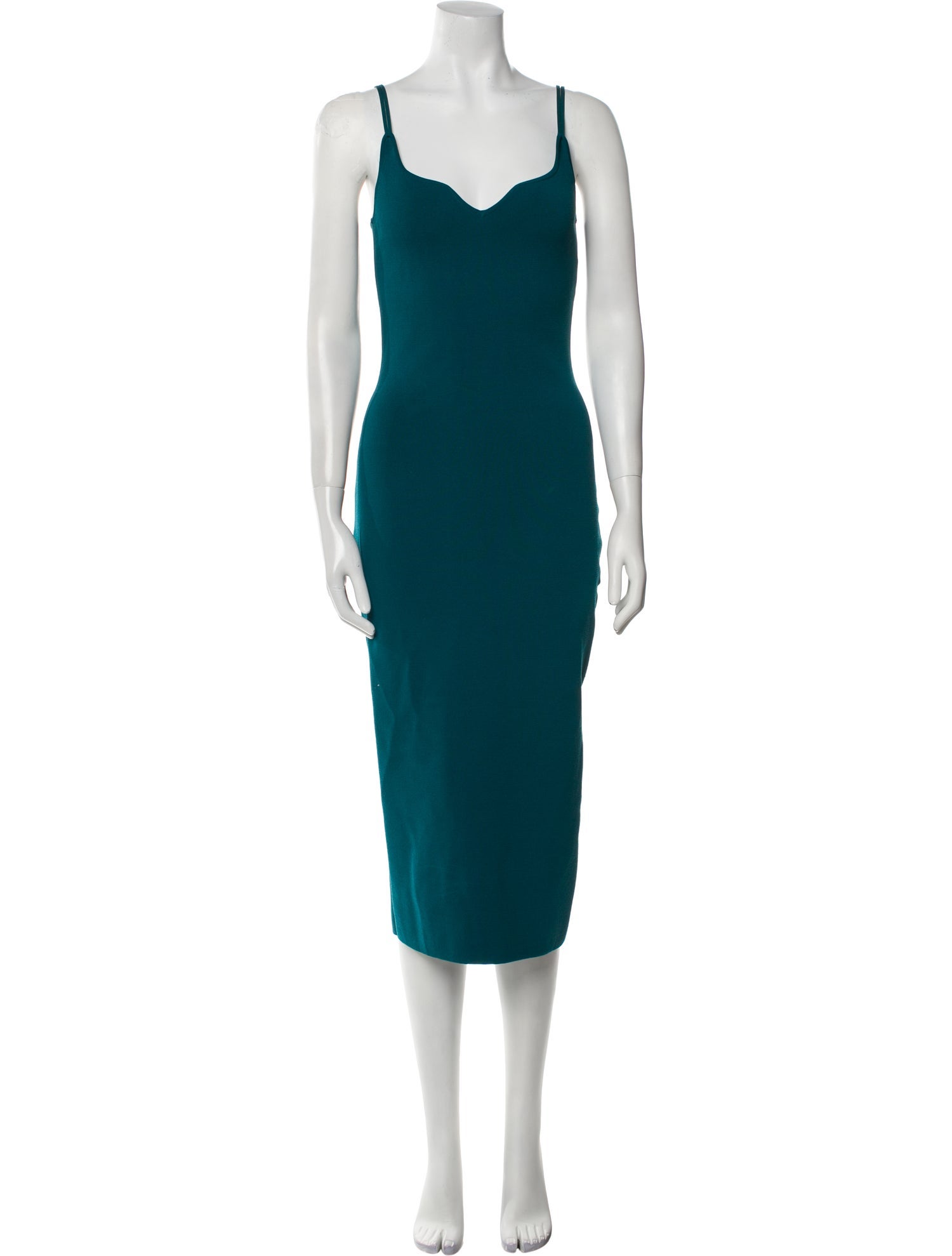 The Sei V-Neck Midi Length Dress