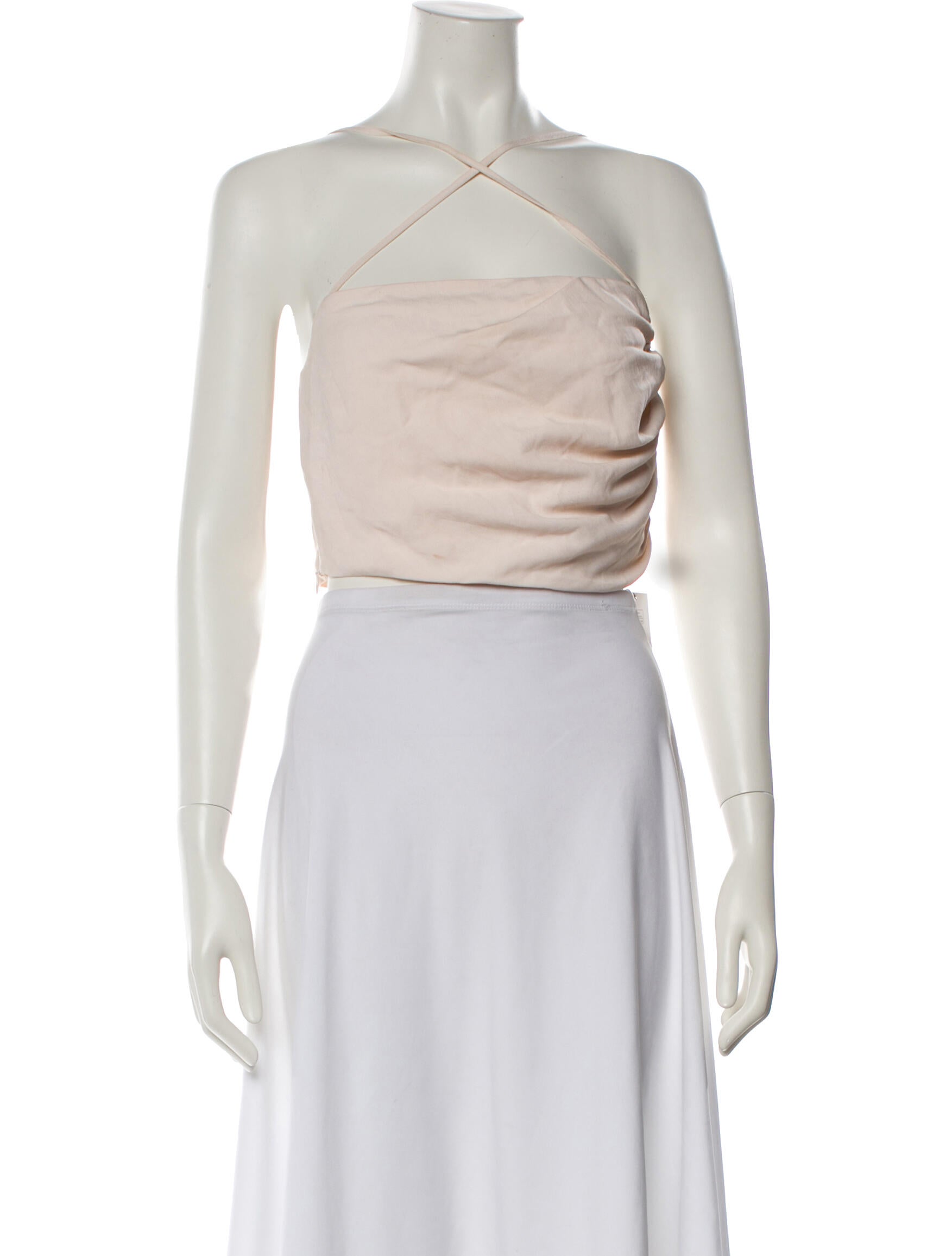 The Sei Strapless Crop Top