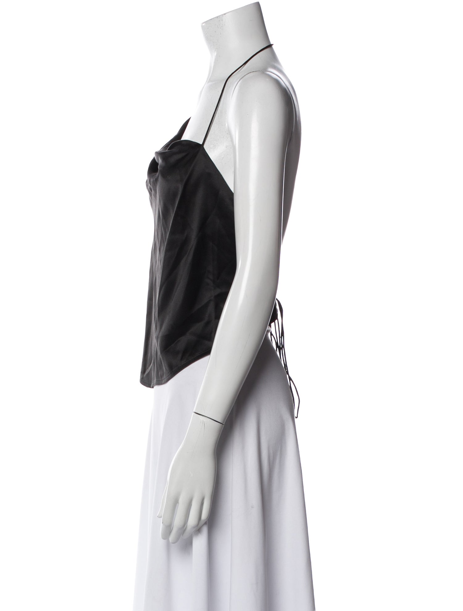 The Sei Silk One-Shoulder Top