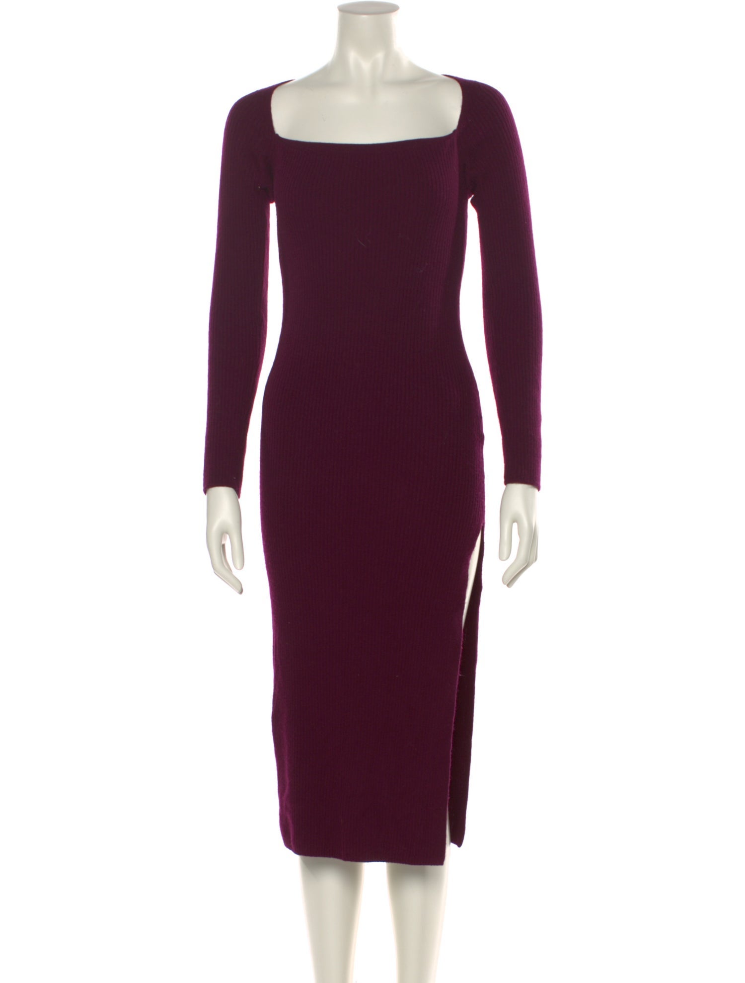 The Sei Square Neckline Midi Length Dress