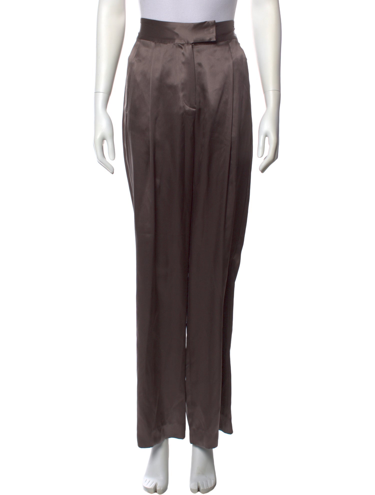 The Sei Silk Straight Leg Pants