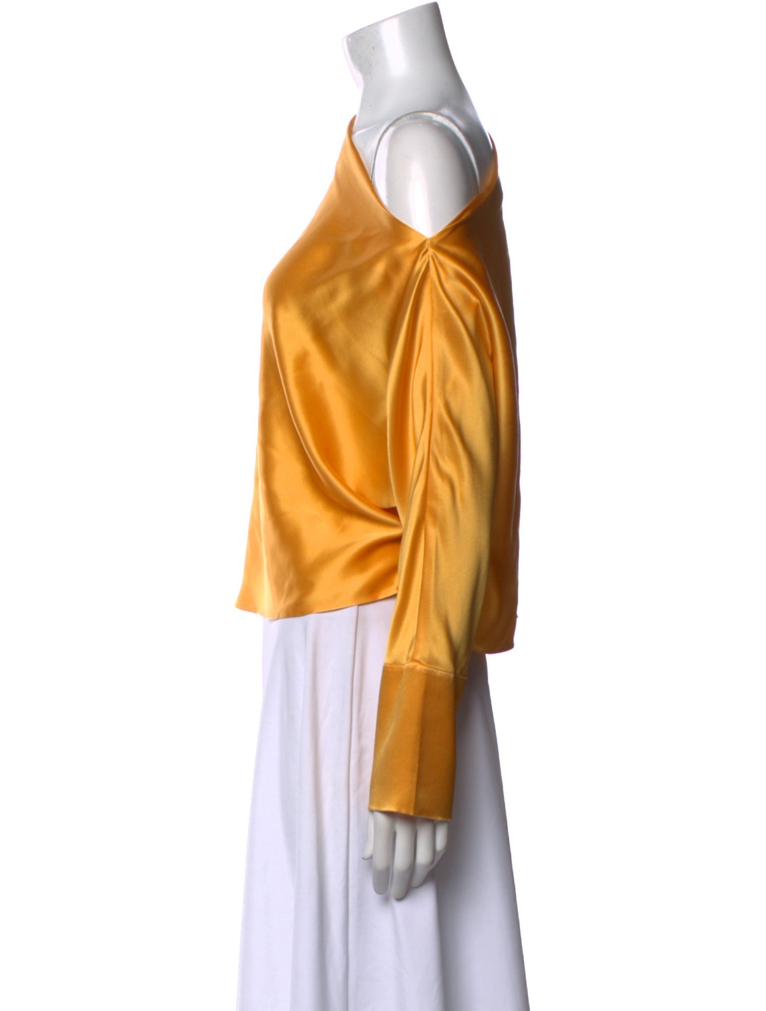 The Sei Silk One-Shoulder Blouse w/ Tags