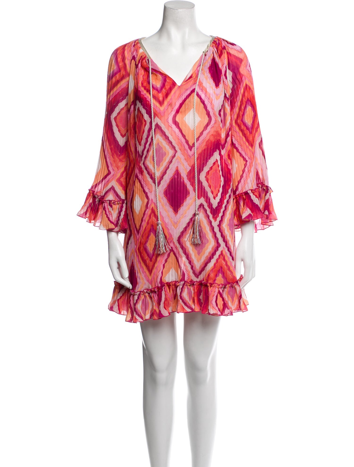 Tiziano Zorzan Printed Mini Dress