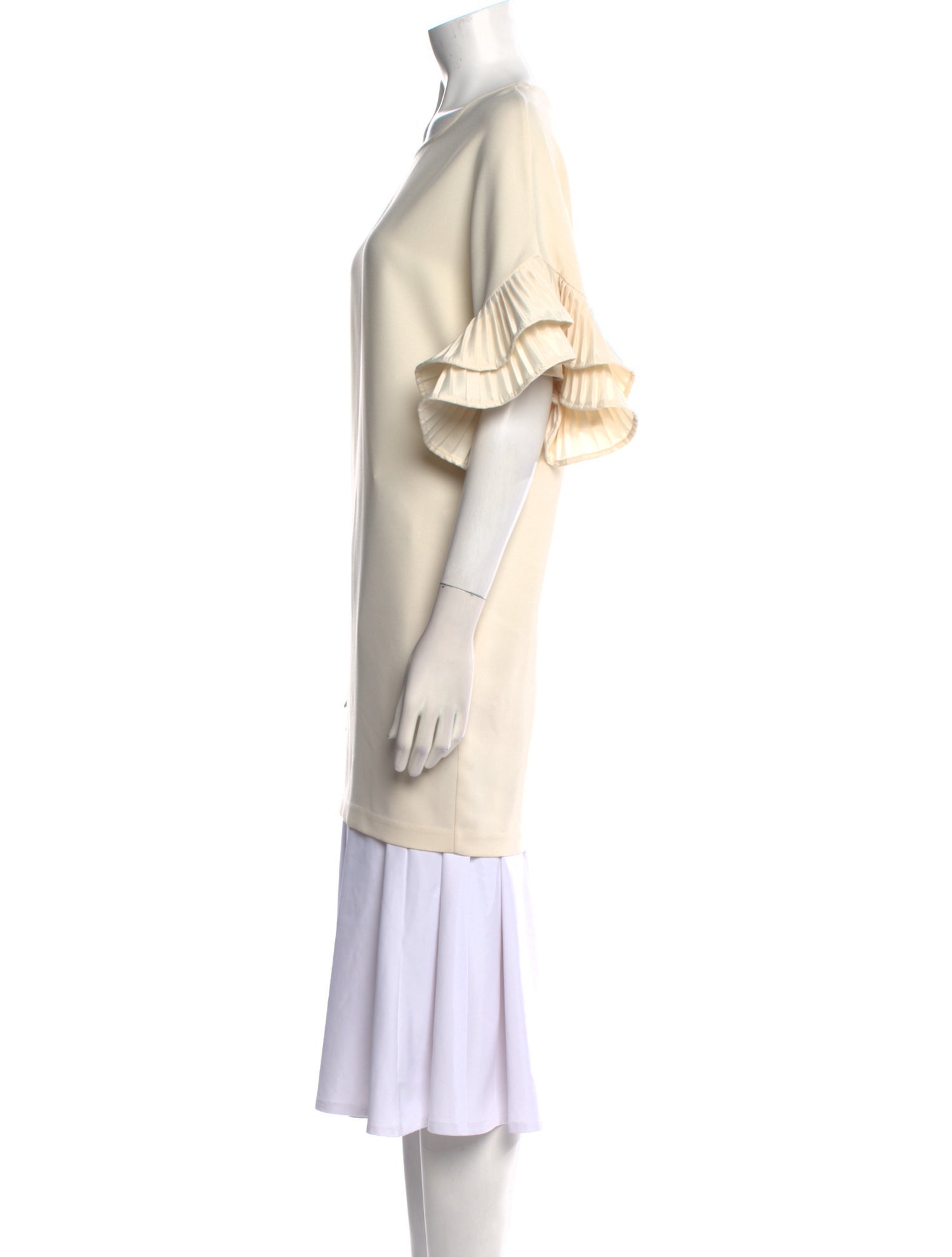 Tiziano Zorzan Bateau Neckline Short Sleeve Tunic