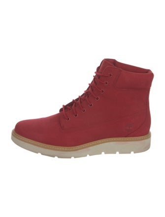 Timberland Suede Lace-Up Boots
