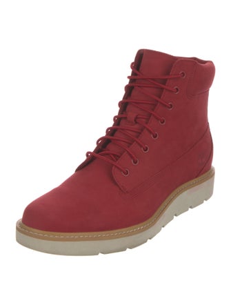 Timberland Suede Lace-Up Boots