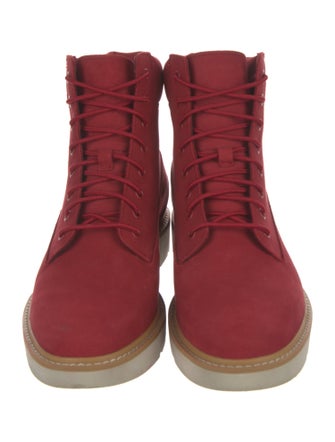 Timberland Suede Lace-Up Boots