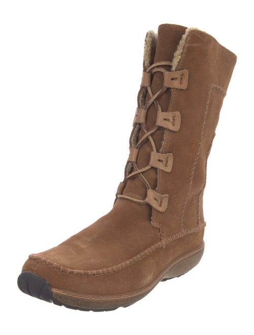 Timberland Suede Lace-Up Boots