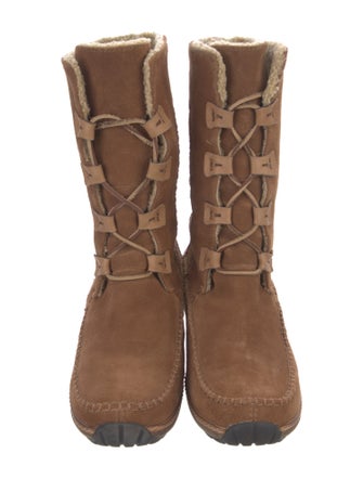 Timberland Suede Lace-Up Boots