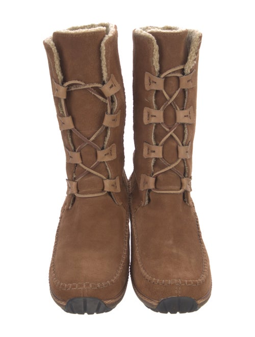 Timberland Suede Lace-Up Boots