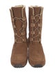 Timberland Suede Lace-Up Boots