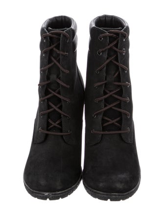 Timberland Suede Combat Boots