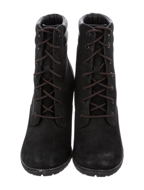 Timberland Suede Combat Boots