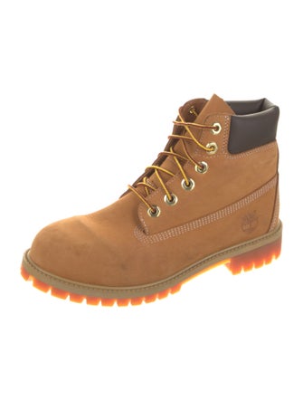 Timberland Suede Combat Boots