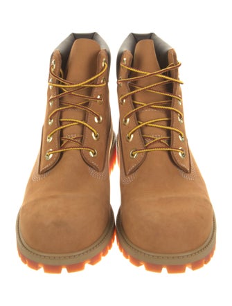 Timberland Suede Combat Boots