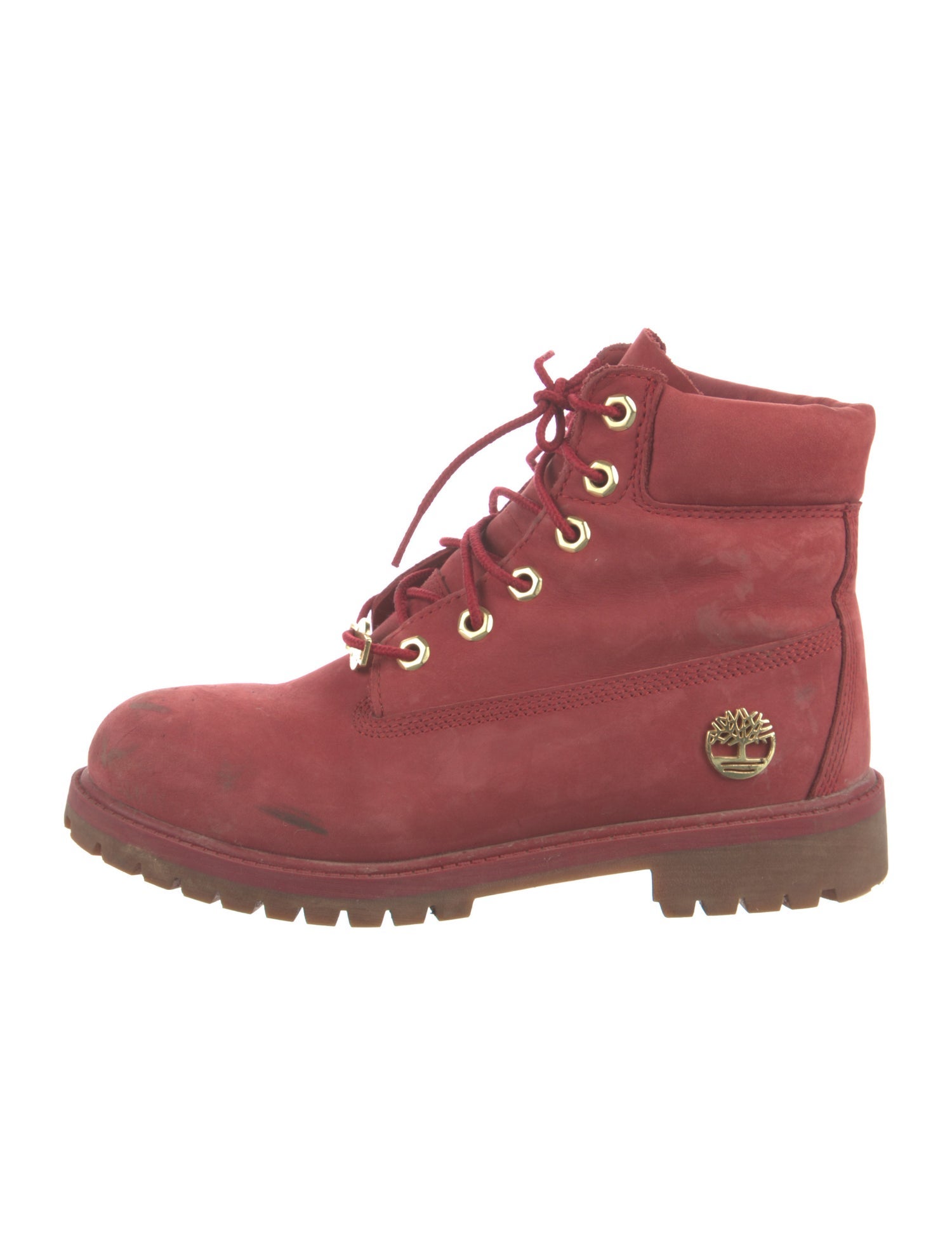 Timberland Suede Printed Combat Boots