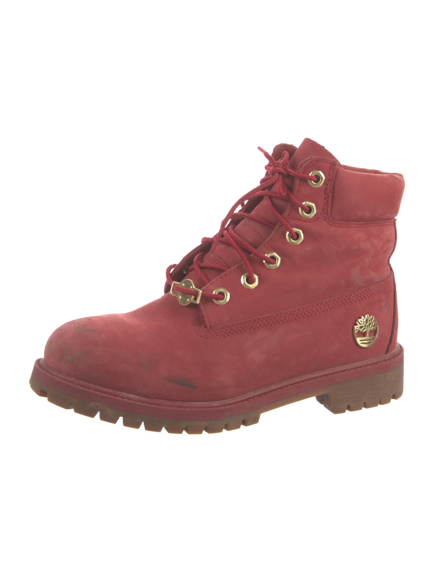 Timberland Suede Printed Combat Boots