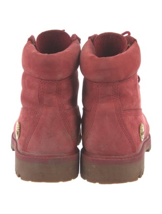 Timberland Suede Printed Combat Boots