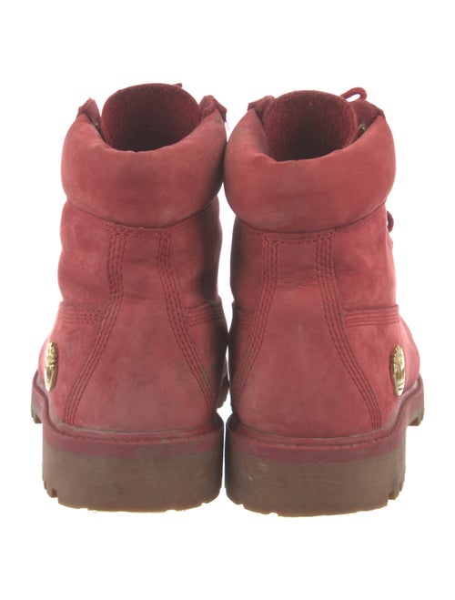 Timberland Suede Printed Combat Boots