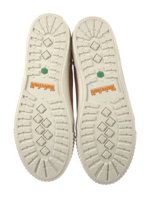 Timberland Suede Leather Trim Embellishment Lace-Up Boots