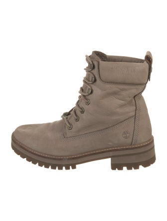 Timberland Suede Combat Boots