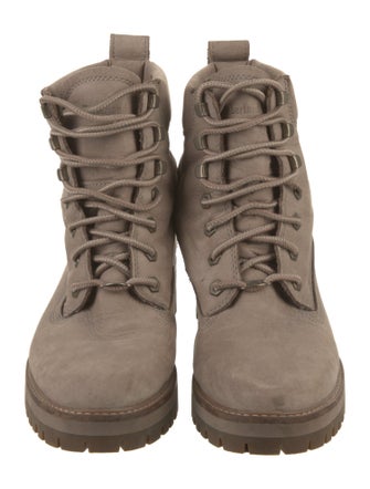 Timberland Suede Combat Boots