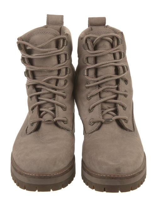 Timberland Suede Combat Boots